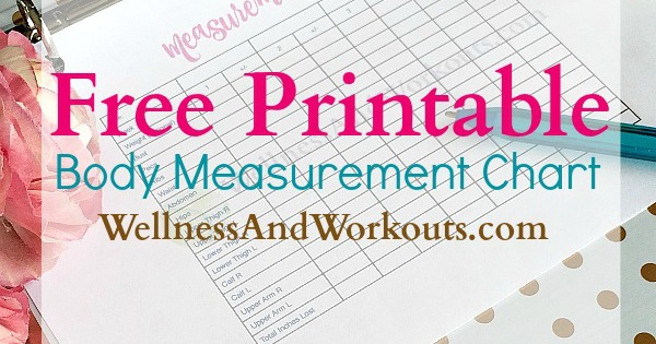 Free Printable Body Measurement Chart | T-Tapp Inspired Body ...